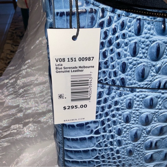 Brahmin Leia, Blue Serenade Melbourne, NWT - Picture 10 of 16